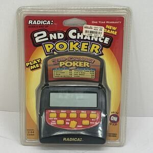 Radica 2nd Chance Poker: Royal Flush 2000 Model #2804 - Brand New Sealed